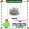 Christmas Diamond Art Painting Kit – 5D DIY Candle & Flower Special Shaped Crystal Diamond Partial Drill Mosaic, Wall Art for Bedroom, Office & Living Room, Holiday Gift Decor